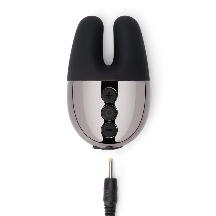 Vibrators Le Wand Chrome Double Vibe Black Le Wand