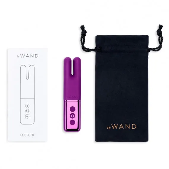 Vibrators Le Wand Deux Vibrator Cherry Collection The Pleasure Parlor