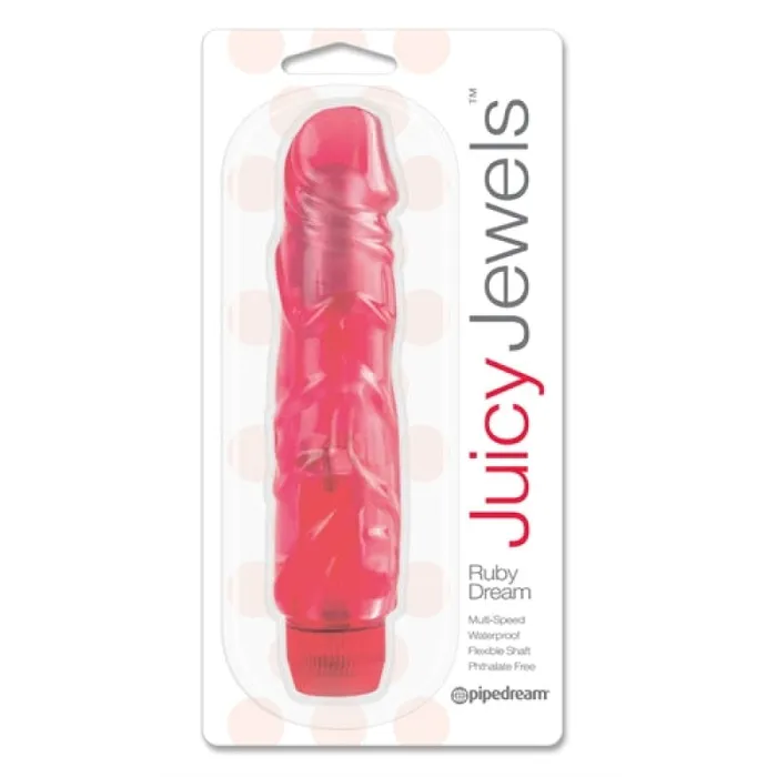 Vibrators Pipedream Juicy Jewels Ruby Dream
