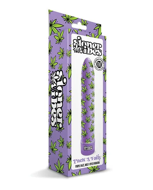 Vibrators Prints Charming Stoner Vibes Pack A Fatty Multi Speed Vibrator