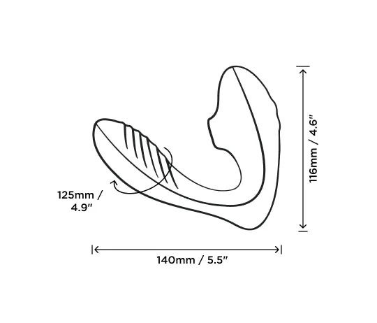 Vibrators Romp Reverb Wearable Air Pulse Vibe