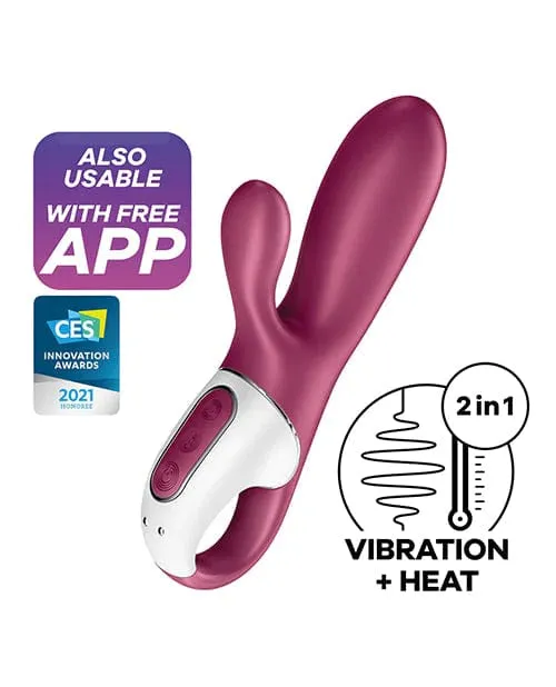 Vibrators Satisfyer Satisfyer Hot Bunny Berry