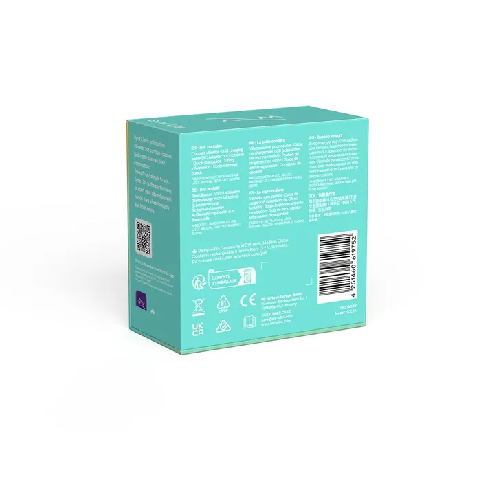 Vibrators WeVibe WeVibe Sync Lite Aqua