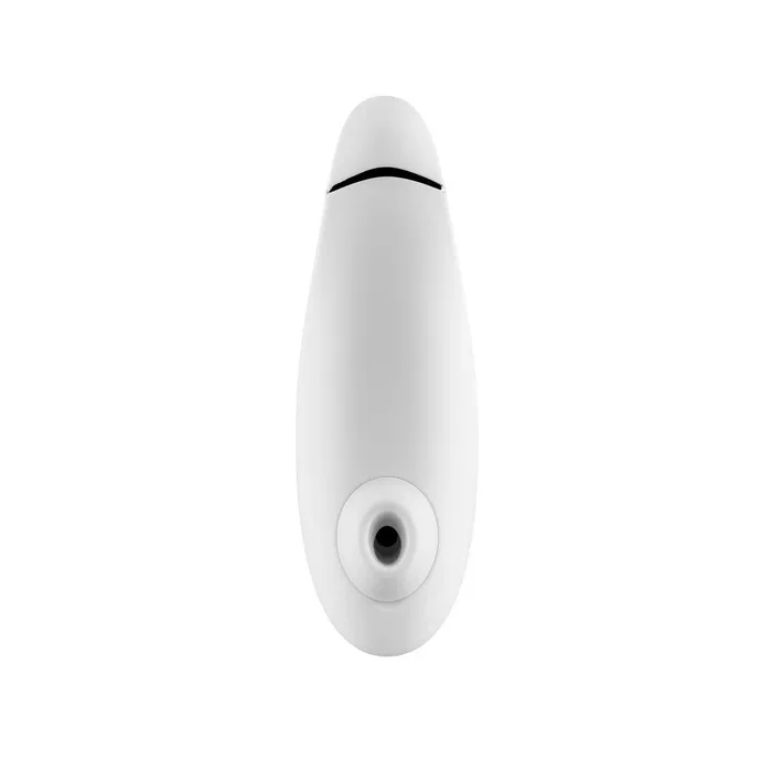 Womanizer Vibrators Womanizer Premium WhiteChrome Suction Toy