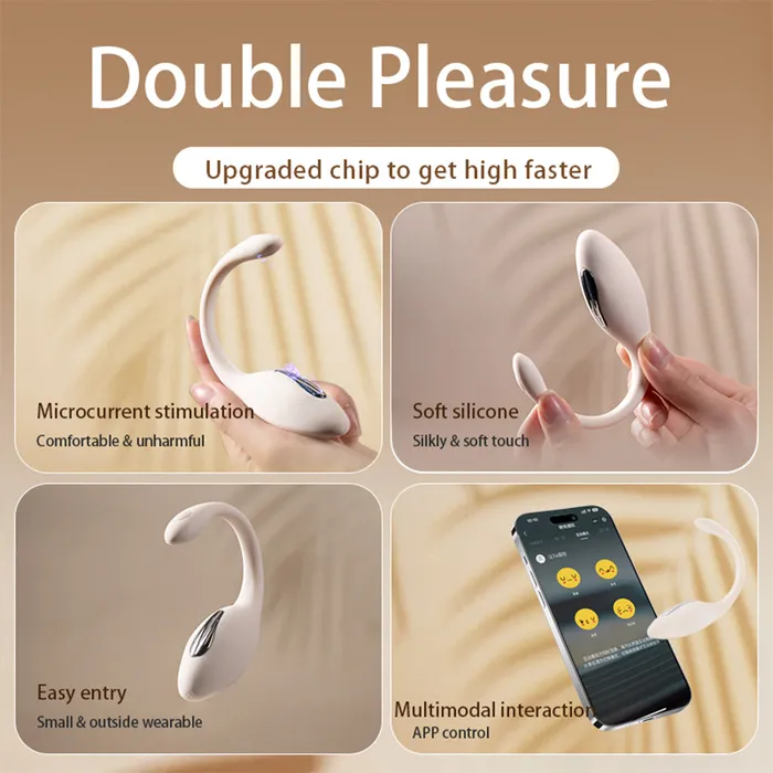 WOWYES Female Sex Toys WOWYES A5 jump egg Electric Shock female vibrator