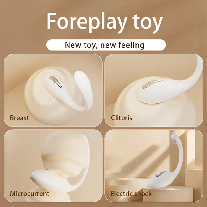 WOWYES Female Sex Toys WOWYES A5 jump egg Electric Shock female vibrator