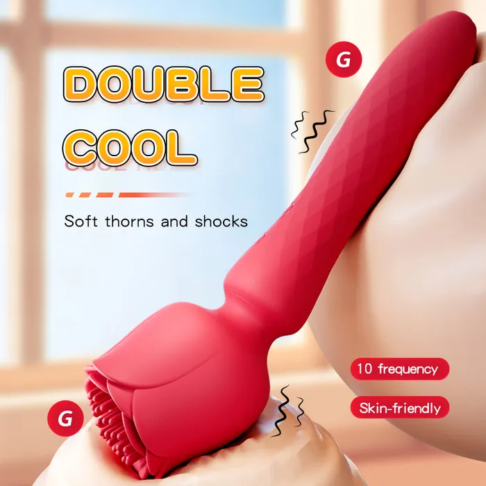 YUNMAN Vibrators Yuman Rose stamen AV stick with double vibration