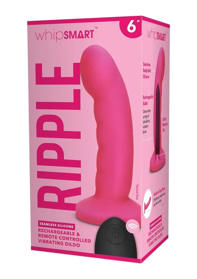 6 Curved Ripple Remote Control Dildo WhipSmart Female Sex Toys 6 Curved Ripple Remote Control Dildo WhipSmart Female Sex Toys