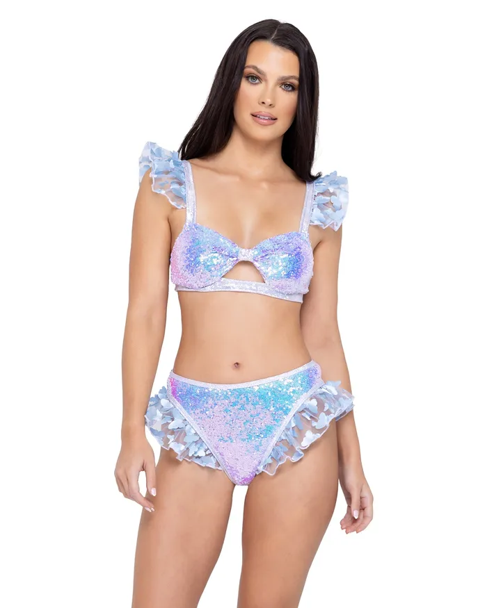 6242 Sequin Keyhole Top Roma Costume Inc Vibrators