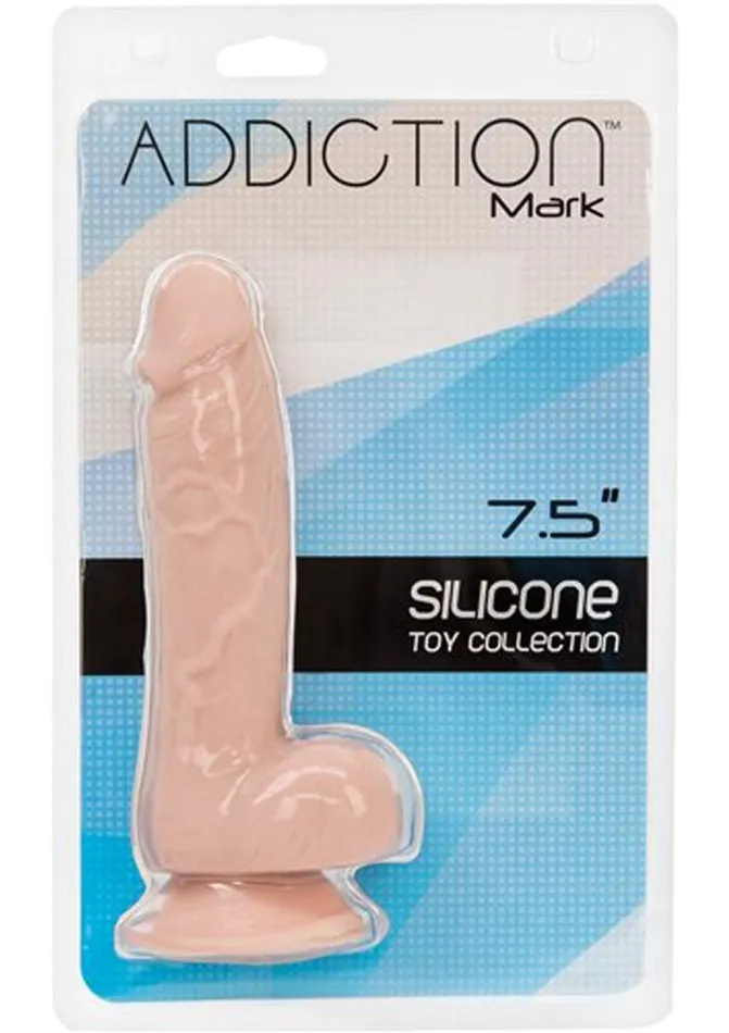 Addiction Dildos Addiction Toy Collection Mark Silicone Dildo with Balls