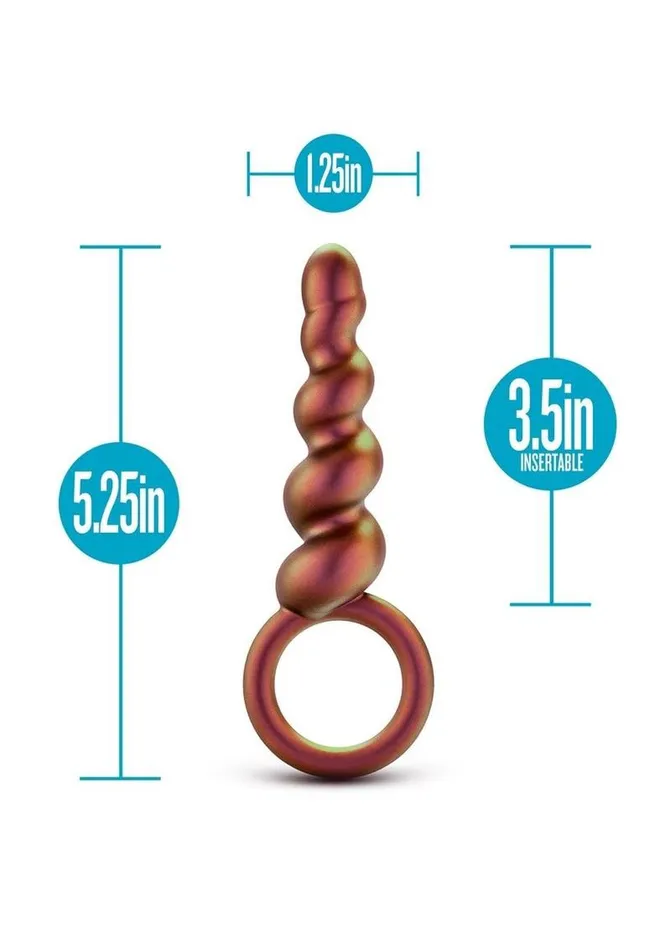 Anal Anal Adventures Anal Adventures Matrix Spiral Loop Silicone Plug