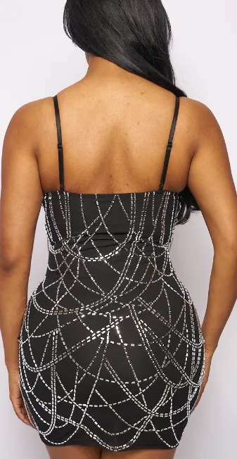 Anal Banjul Bling Cocktail Dress Anal Banjul Bling Cocktail Dress