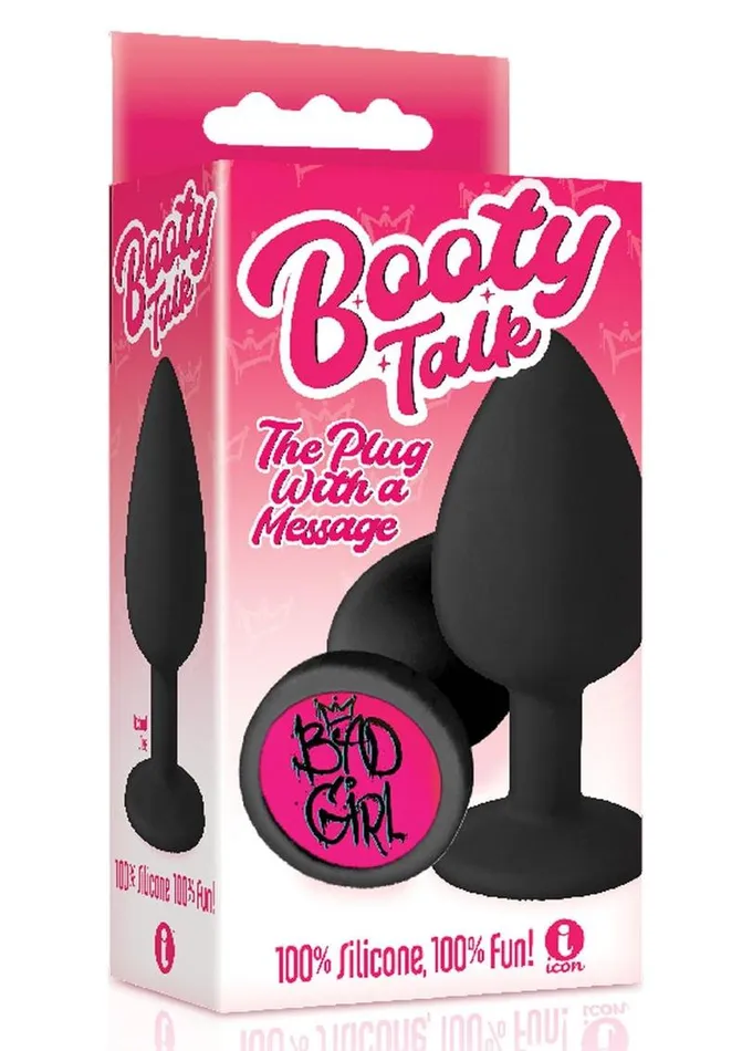 Anal THE 9S The 9s Booty Talk Silicone Butt Plug Bad Girl