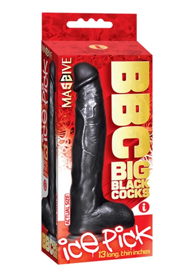 BBC Big Black Cocks Ice Pick Realistic Dildo BBCs Female Sex Toys