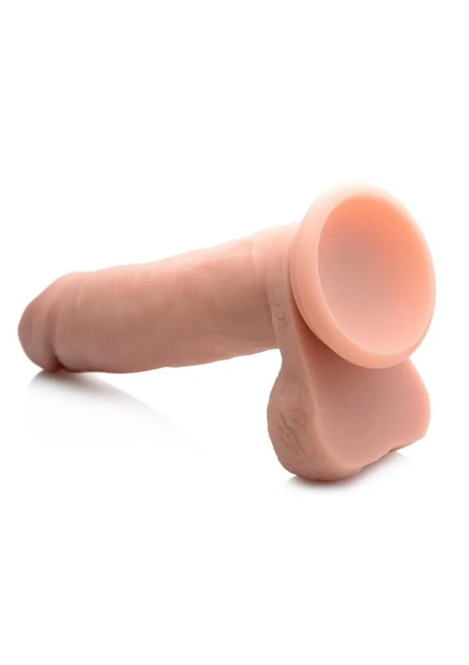 Big Shot Wireless Vibrating Silicone Dildo with Balls Big Shots Female Sex Toys