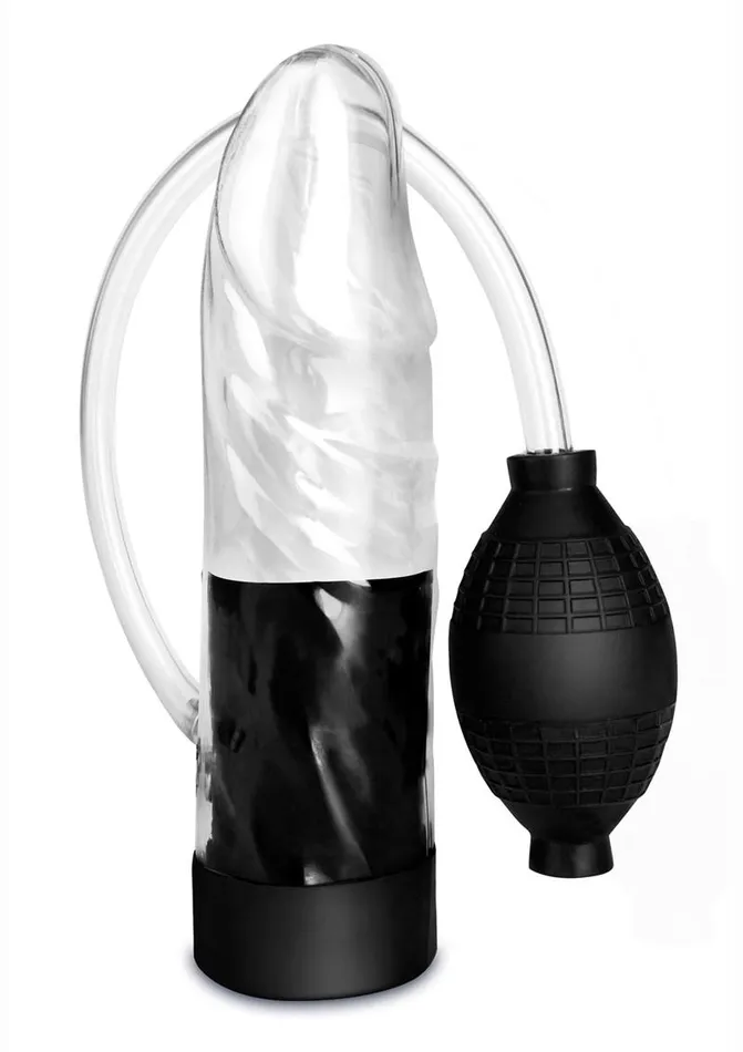 Blue Line CandB Gear Male Sex Toys Blue Line C and B Gear Natural Enlarger Easy Pump with Quick Release