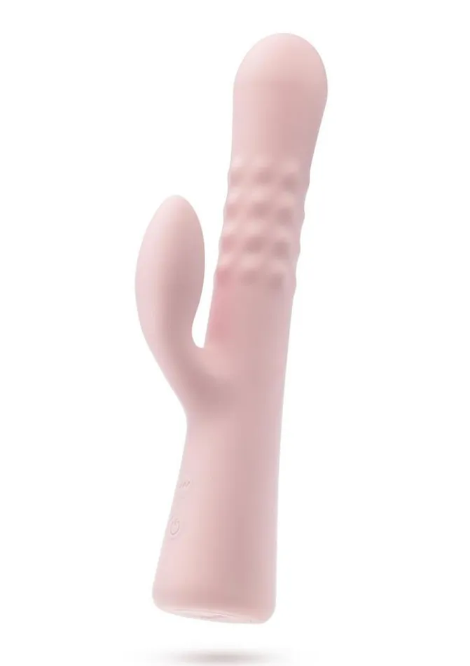 Blush Female Sex Toys Blush Jaymie Rechargeable Silicone Rabbit Vibrator