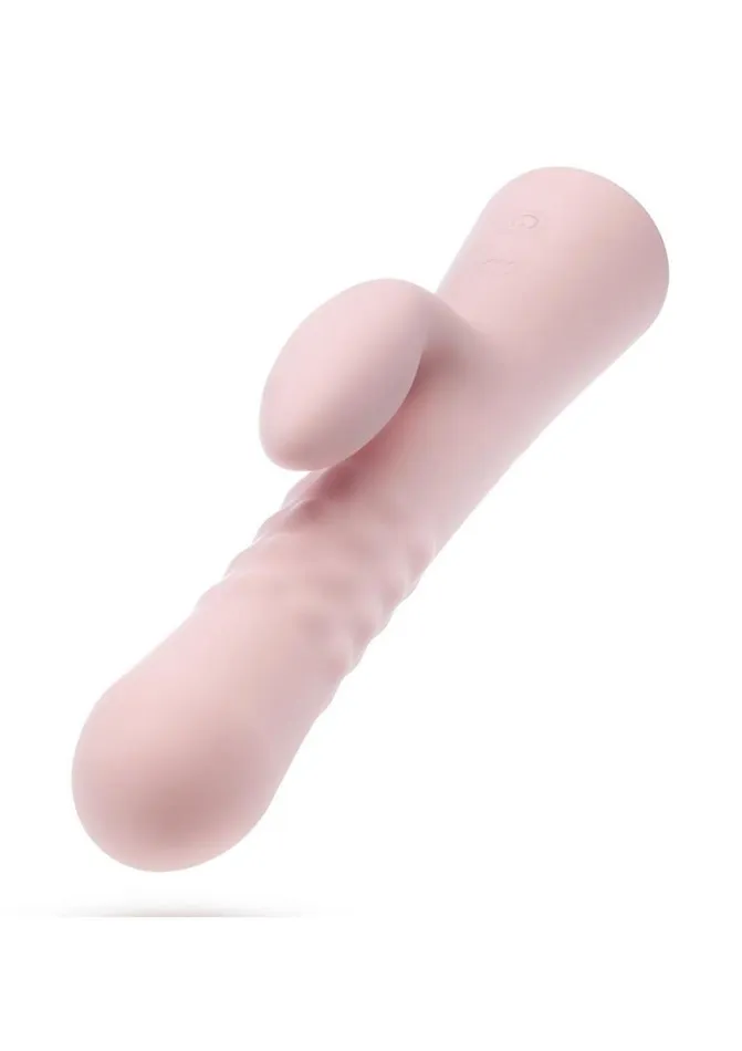 Blush Female Sex Toys Blush Jaymie Rechargeable Silicone Rabbit Vibrator