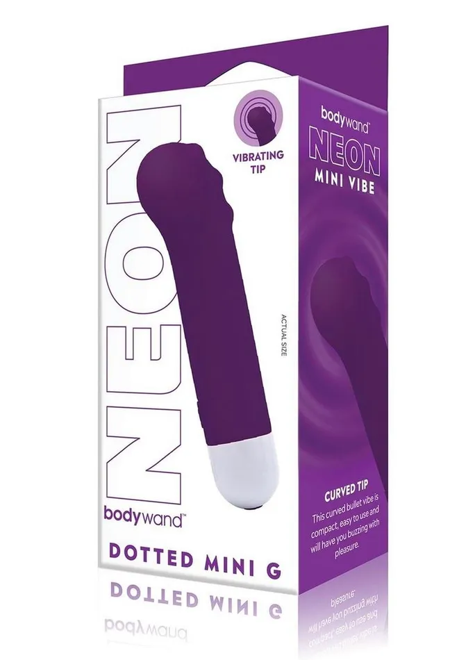 Bodywand Dotted Mini G Rechargeable Silicone Vibrator Bodywand Female Sex Toys Bodywand Dotted Mini G Rechargeable Silicone Vibrator Bodywand Female Sex Toys