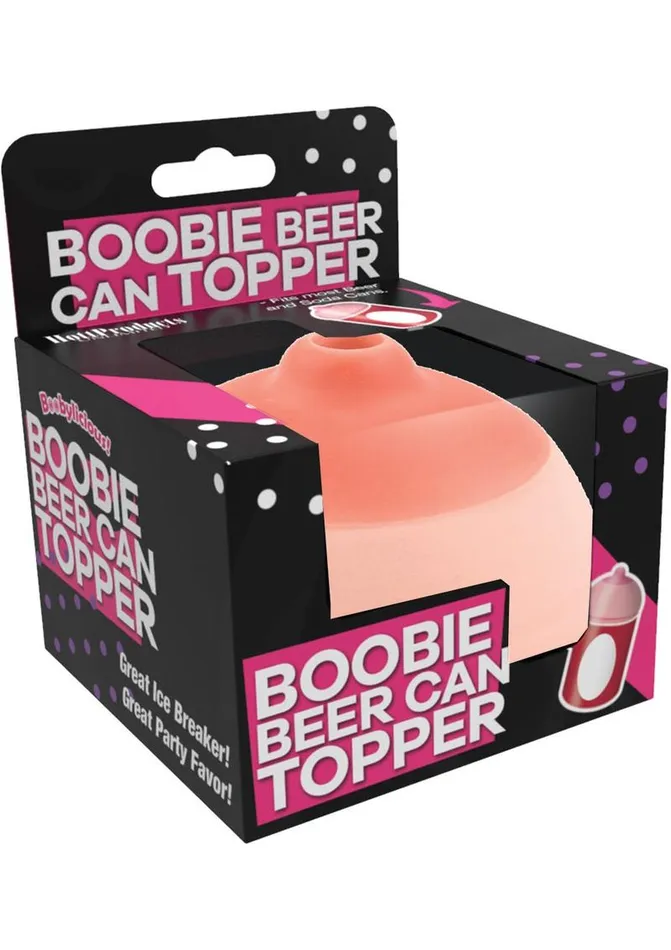 Boobie Beer Can Topper Novelty Gift Bachelorette Vibrators
