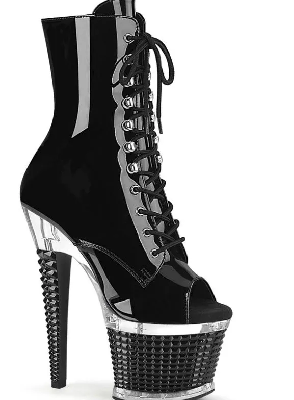 Boots Open Toe Mid Calf 7 inch heels Pleaser Anal