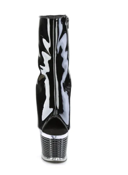 Boots Open Toe Mid Calf 7 inch heels Pleaser Anal