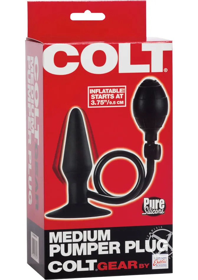 Colt Silicone Medium Pumper Plug Butt Plug Colt Anal