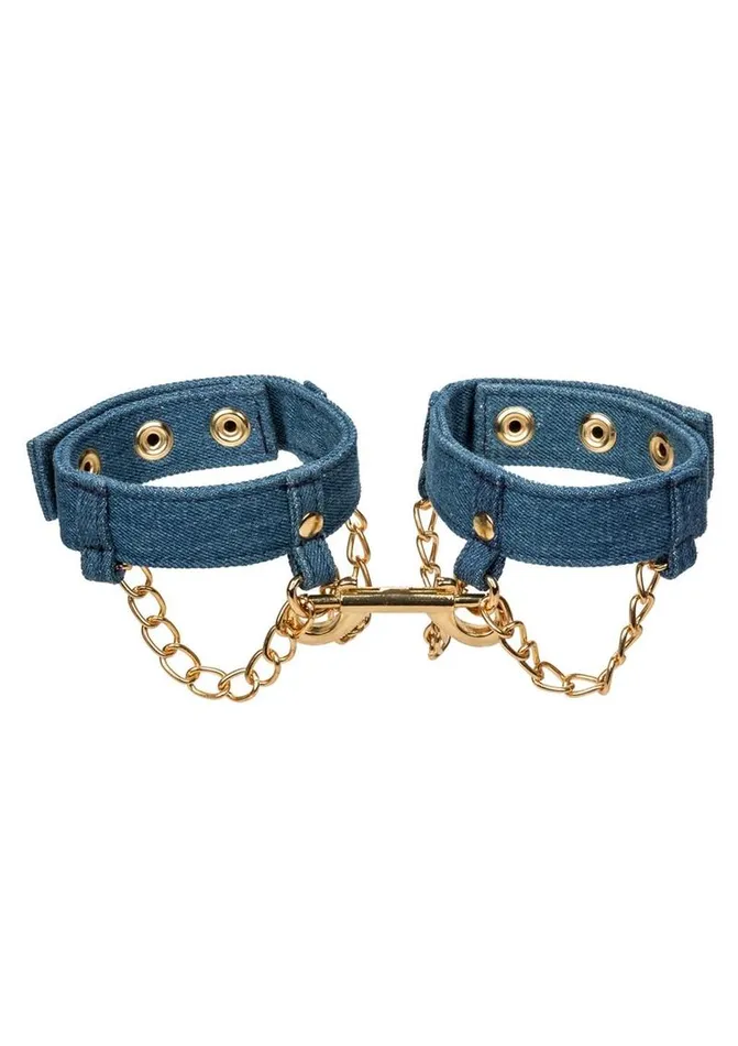 Couples Ride em Ride Em Premium Denim Collection Ankle Cuffs