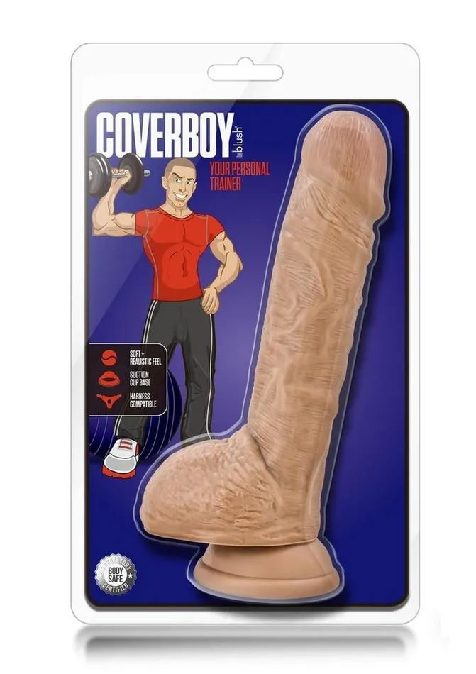 Coverboy Loverboy Your Personal Trainer Dildo with Balls Female Sex Toys