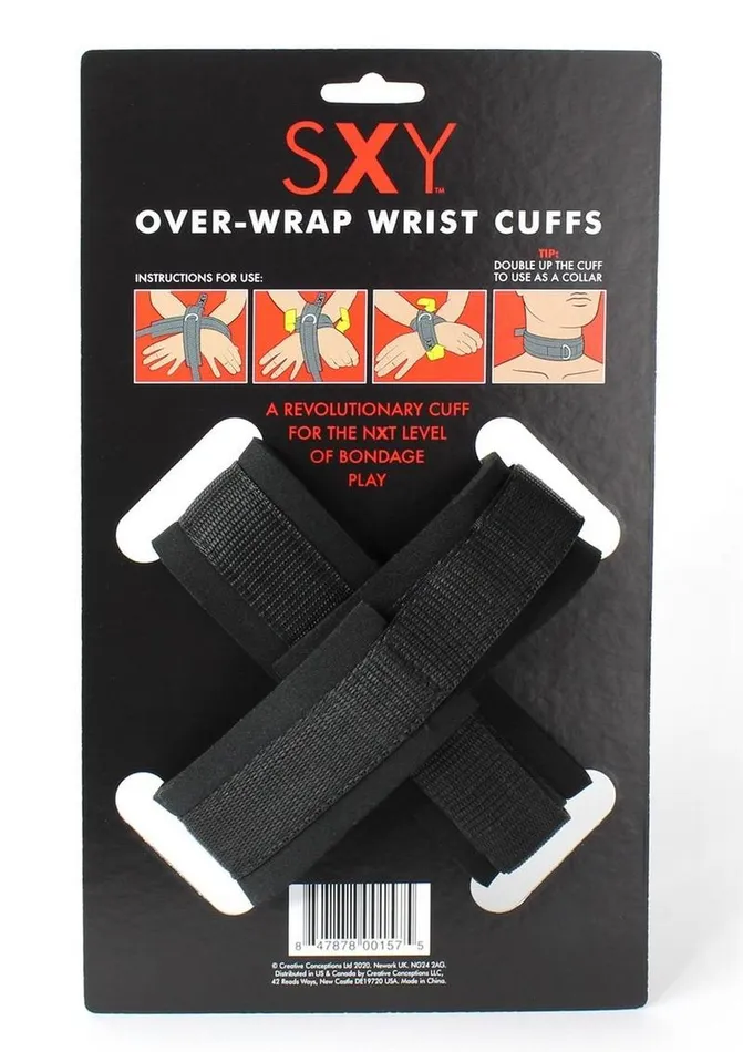 Creative Conceptions Couples Sxy Perfectly Bound Deluxe Neoprene Cross Cuffs