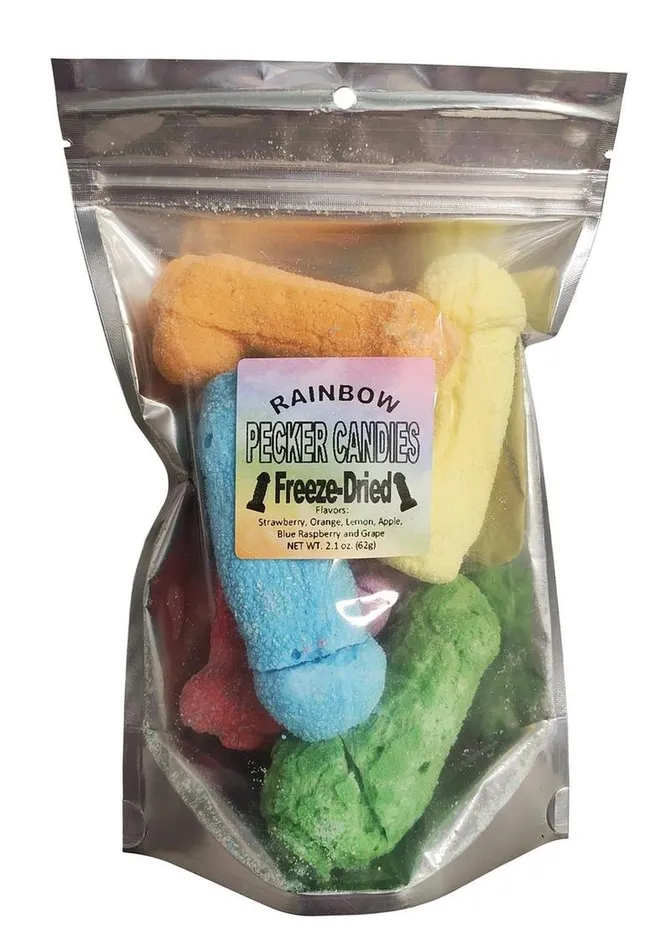 Dildos Kheper Games Freeze Dried Rainbow Pecker Candy