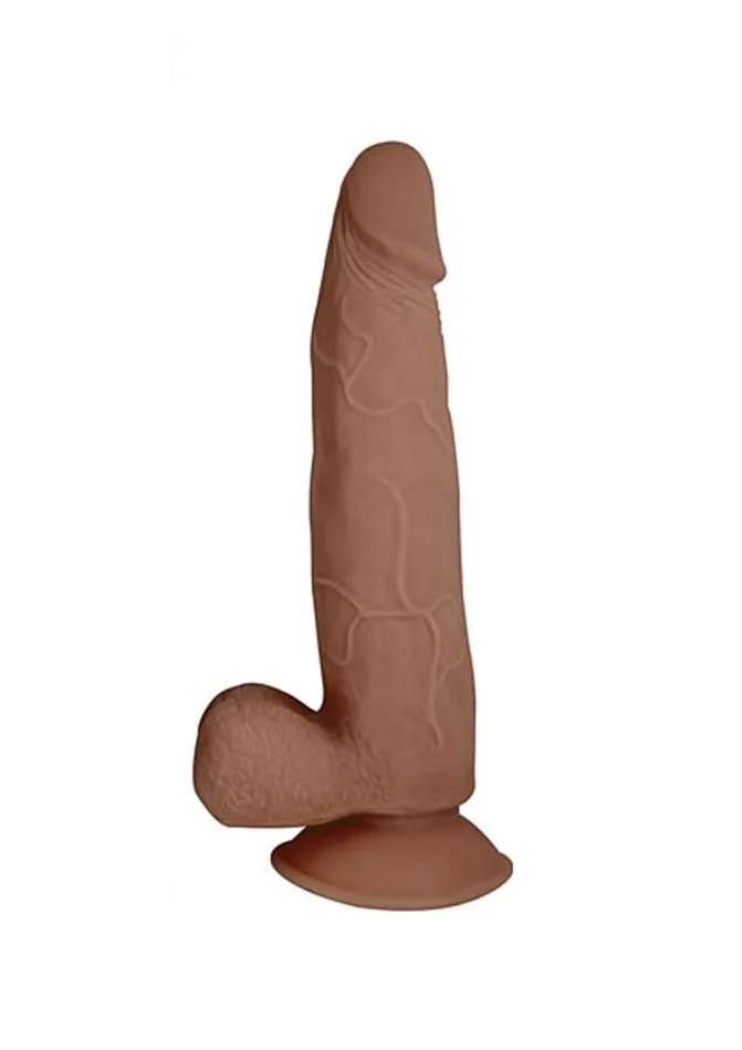 Dildos Realcocks Realcocks Dual Layered 5 Bendable Dildo Thin Tip