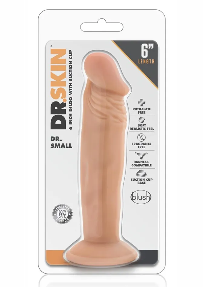 Dr Skin Dr Small Dildo with Suction Cup Dr Skin Female Sex Toys