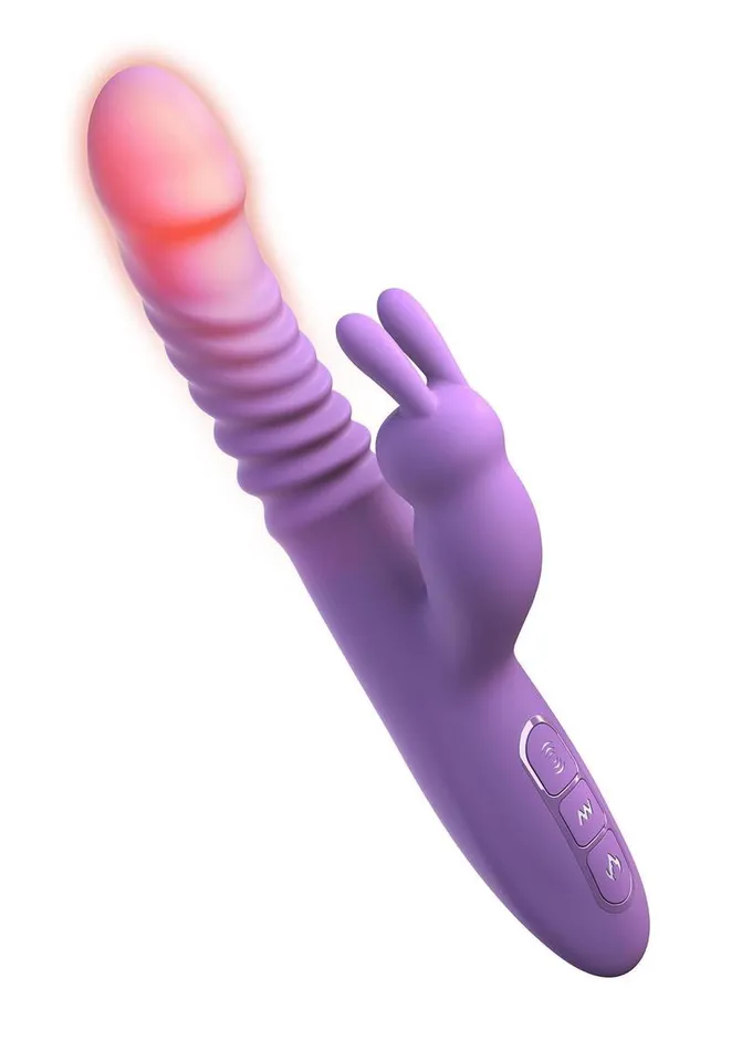 Fantasy For Her Vibrators Fantasy For Her Thrusting Silicone Rabbit Multi Function Rechargeable Waterproof Fantasy For Her Vibrators Fantasy For Her Thrusting Silicone Rabbit Multi Function Rechargeable Waterproof