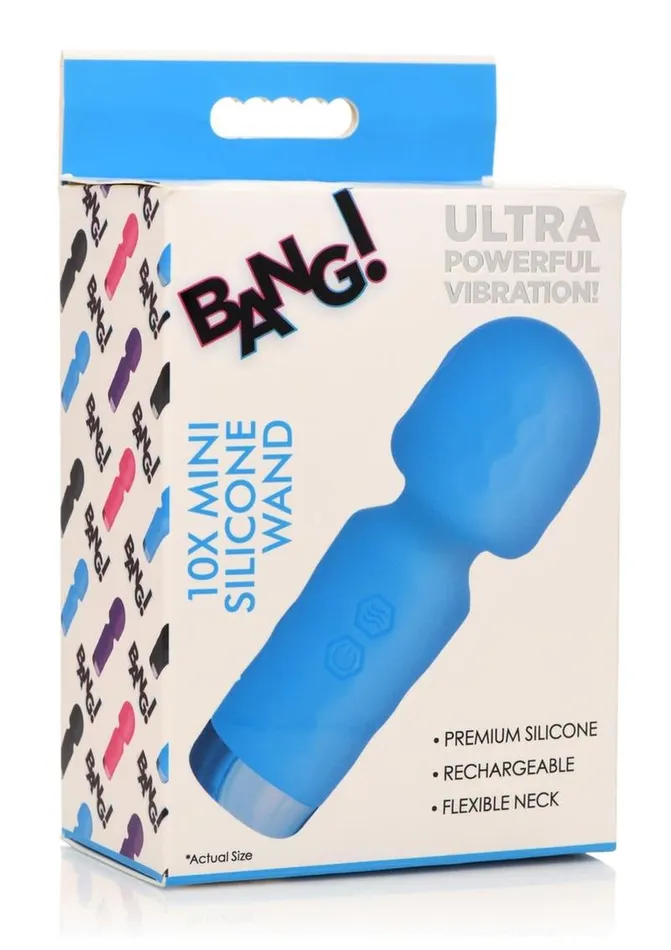 Female Sex Toys Bang 10x Mini Silicone Rechargeable Wand BANG