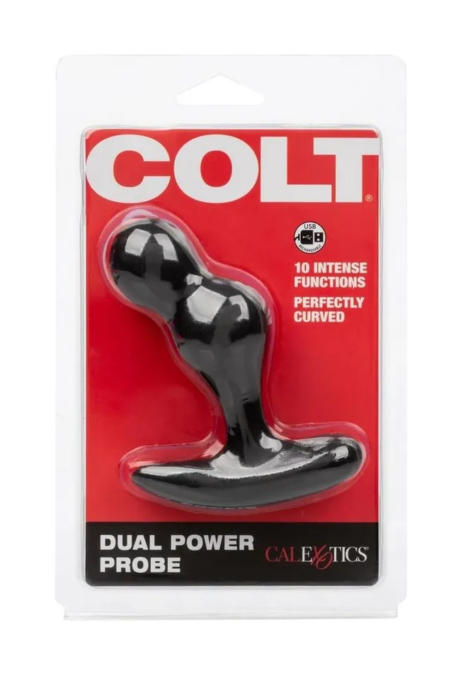 Female Sex Toys Colt Colt Dual Power Probe Rechargeable Silicone Vibrator