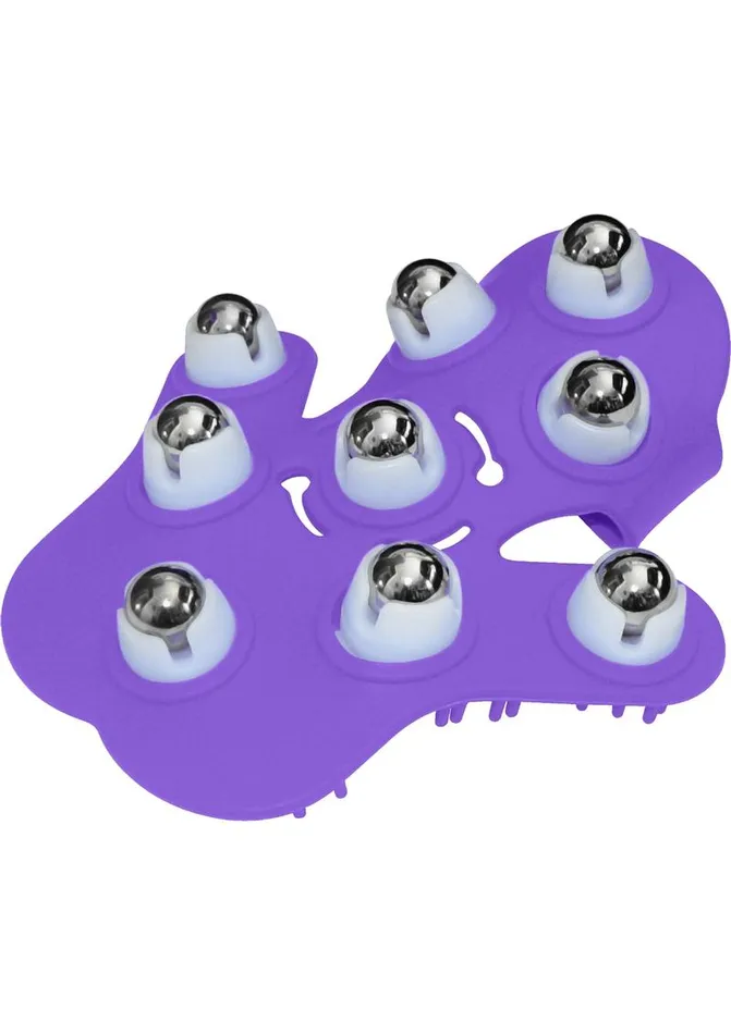 Female Sex Toys Fuzu Fuzu Glove Massager Glove with Rolling Balls