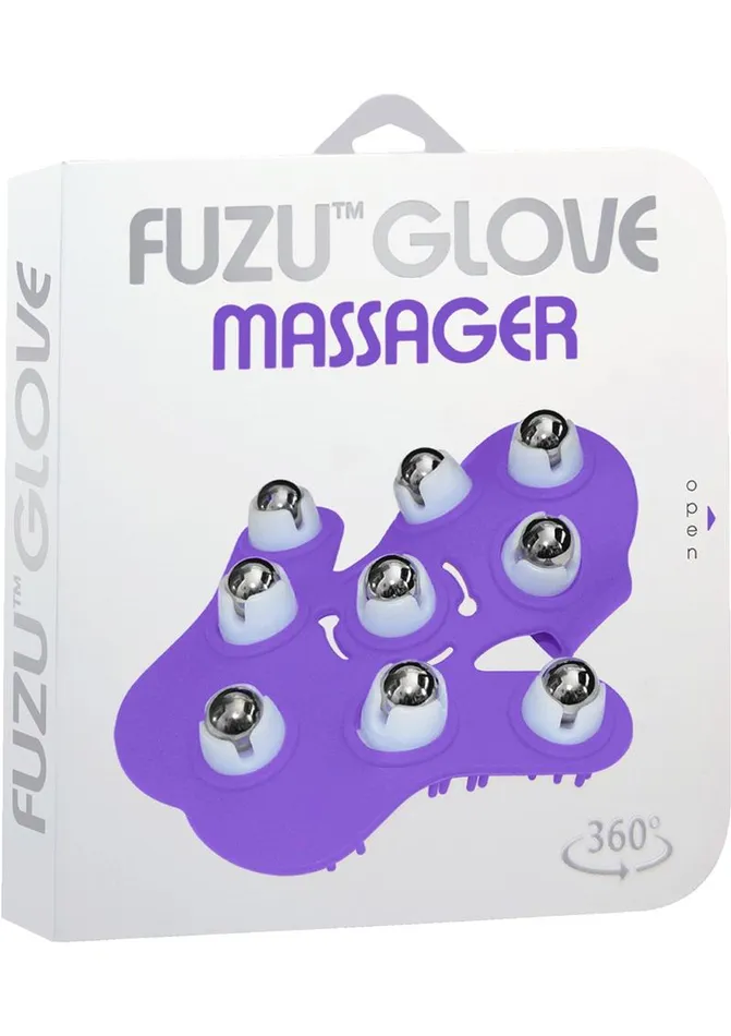 Female Sex Toys Fuzu Fuzu Glove Massager Glove with Rolling Balls