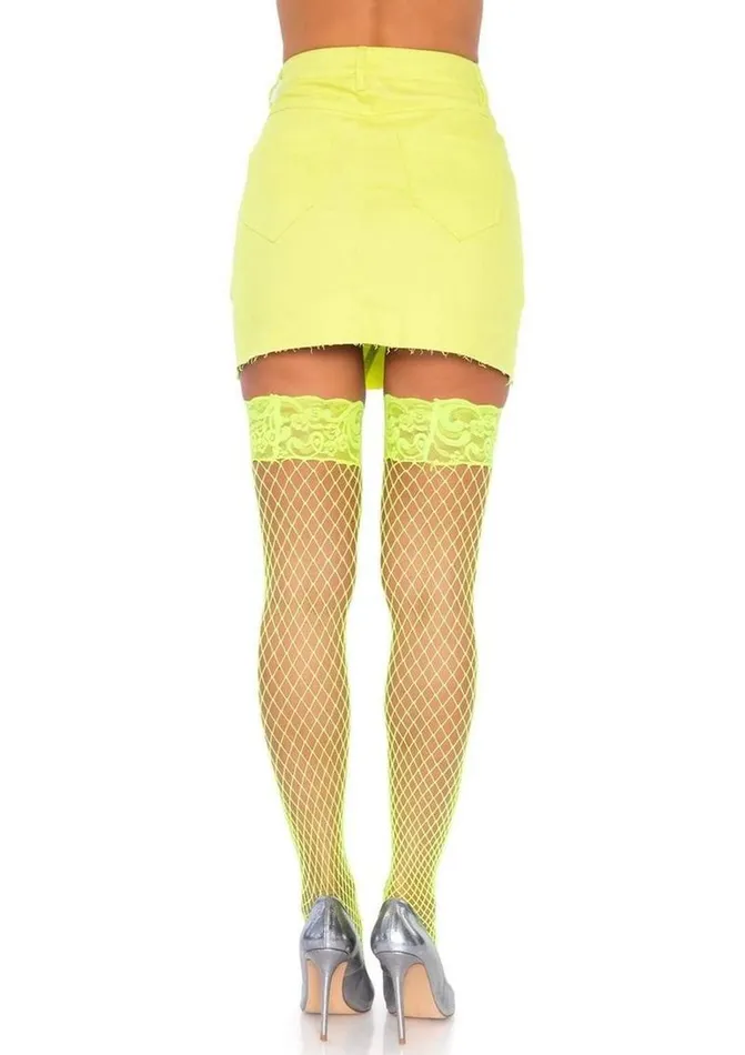 Female Sex Toys Leg Avenue Leg Avenue Spandex Industrial Net Thigh Highs with Stay Up Silicone Lace Top Female Sex Toys Leg Avenue Leg Avenue Spandex Industrial Net Thigh Highs with Stay Up Silicone Lace Top
