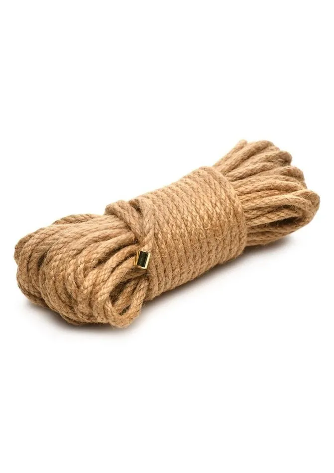 Female Sex Toys Master Series Tied Up Ultra Premium Braided Jute Rope