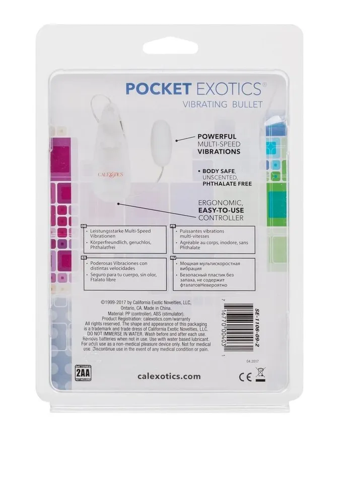 Female Sex Toys Pocket Exotics Pocket Exotics Vibrating Bullet