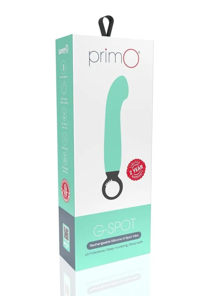 Female Sex Toys Primo GSpot Rechargeable Silicone Vibrator PrimO