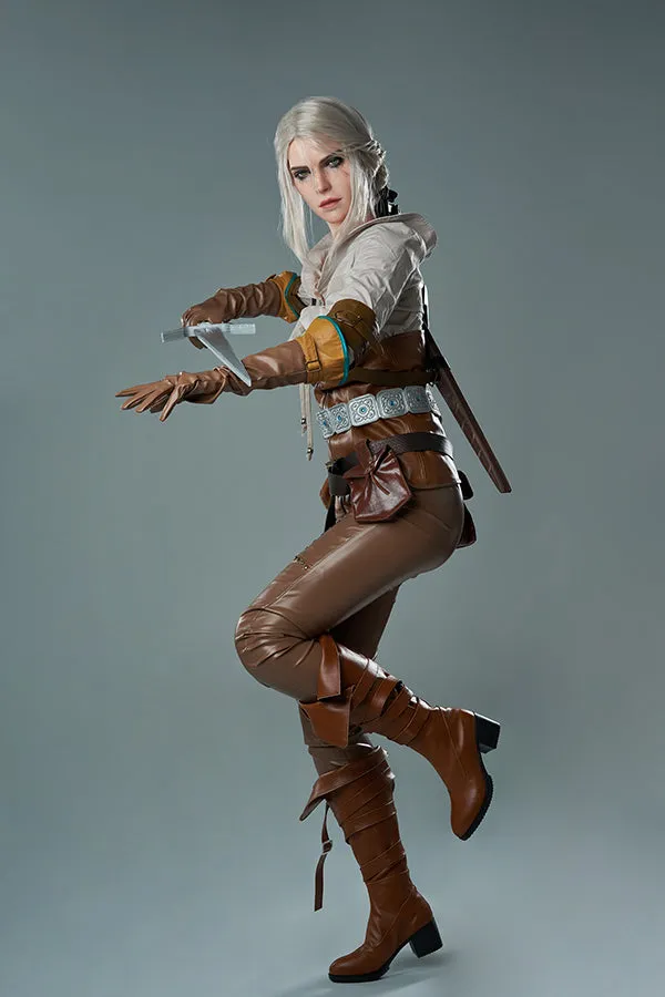 Game Lady Doll Male Sex Toys 168cm5ft6 Ecup Game Hyper Realistic Silicone Witcher3 Ciri Sex Doll Game Lady Doll Male Sex Toys 168cm5ft6 Ecup Game Hyper Realistic Silicone Witcher3 Ciri Sex Doll