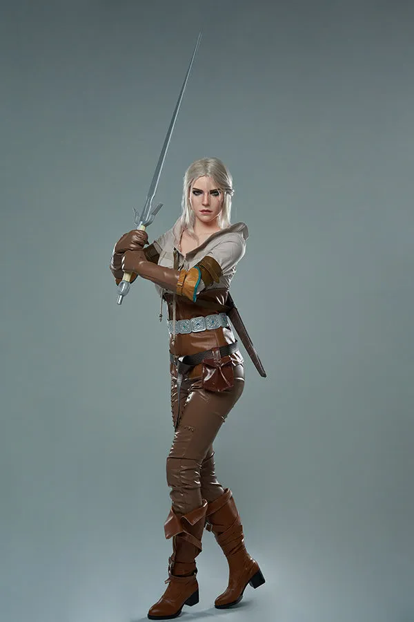 Game Lady Doll Male Sex Toys 168cm5ft6 Ecup Game Hyper Realistic Silicone Witcher3 Ciri Sex Doll Game Lady Doll Male Sex Toys 168cm5ft6 Ecup Game Hyper Realistic Silicone Witcher3 Ciri Sex Doll