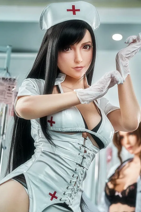 Game Lady Doll Male Sex Toys Tifa Final Fantasy VII Cosplay Game Silicone Sex Doll 167cm Game Lady Doll Male Sex Toys Tifa Final Fantasy VII Cosplay Game Silicone Sex Doll 167cm