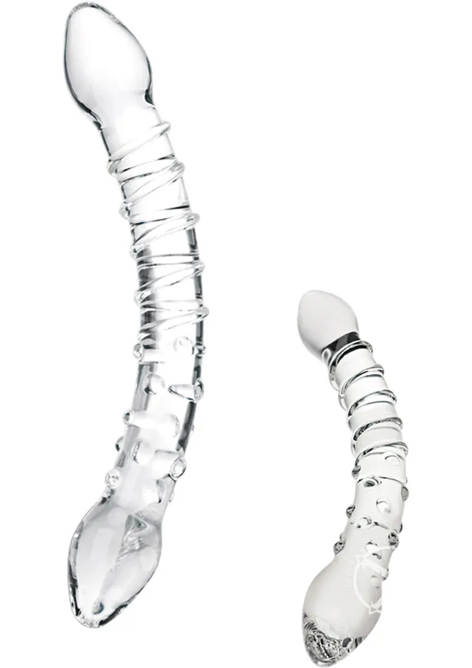 Glas Double Trouble Glass Dildo Glas Dildos