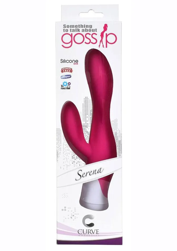 Gossip Female Sex Toys Gossip Serena 7 Speed Silicone Rabbit Vibrator
