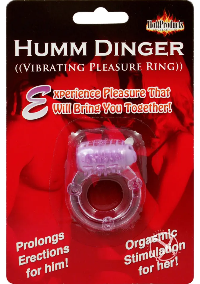 Hott Products Humm Dinger Vibrating Cockring Female Sex Toys