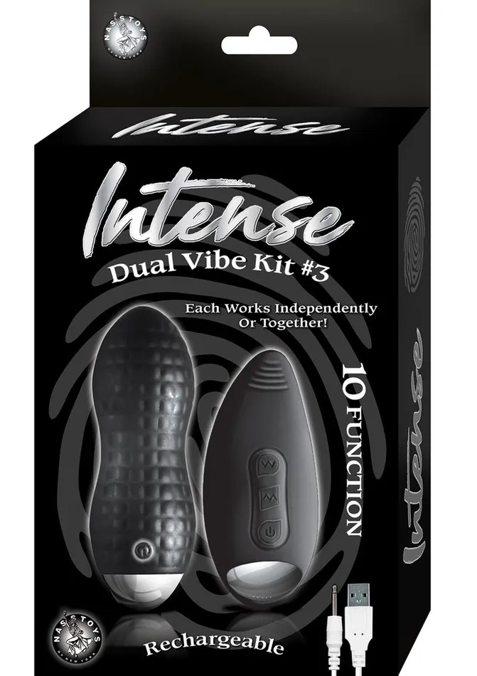 Intense Dual Vibe Kit 3 Rechargeable Silicone Vibrators Intense Female Sex Toys Intense Dual Vibe Kit 3 Rechargeable Silicone Vibrators Intense Female Sex Toys