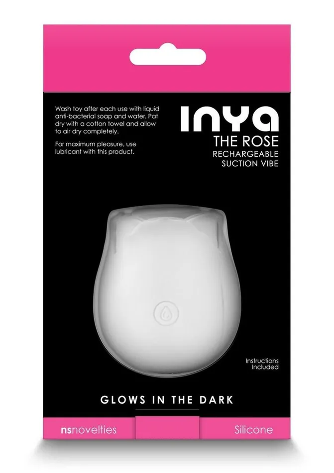 Inya Inya The Rose Silicone Rechargeable Clitoral Stimulator Female Sex Toys Inya Inya The Rose Silicone Rechargeable Clitoral Stimulator Female Sex Toys